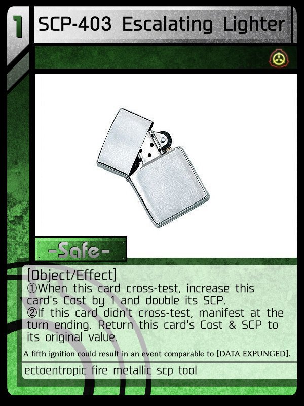 ꦏꦸꦤꦤꦸꦆ on X: #scp_tcg_jp_j English trancelated SCP-271 by