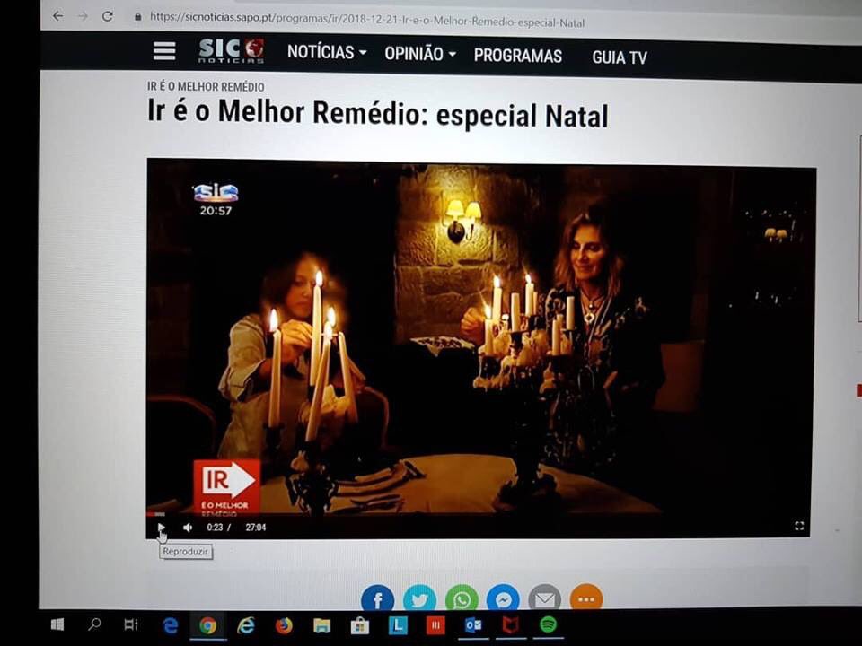 Ontem no Jornal da noite, a SIC emitiu o programa "Ir é o melhor remédio" especial Natal 🎄 gravado nas Casas do Côro, com repetição esta semana na SIC Notícias , aqui fica o link, espero que gostem, bom Natal para todos🤣

sicnoticias.sapo.pt/programas/ir/2…

Life is Here @ Casas do Côro😘
