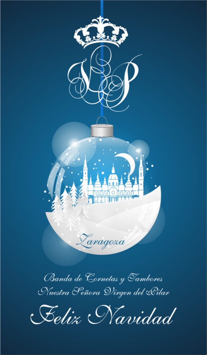 Con todos nuestros mejores deseos,los componentes de la banda Virgen del Pilar os deseamos Feliz Navidad