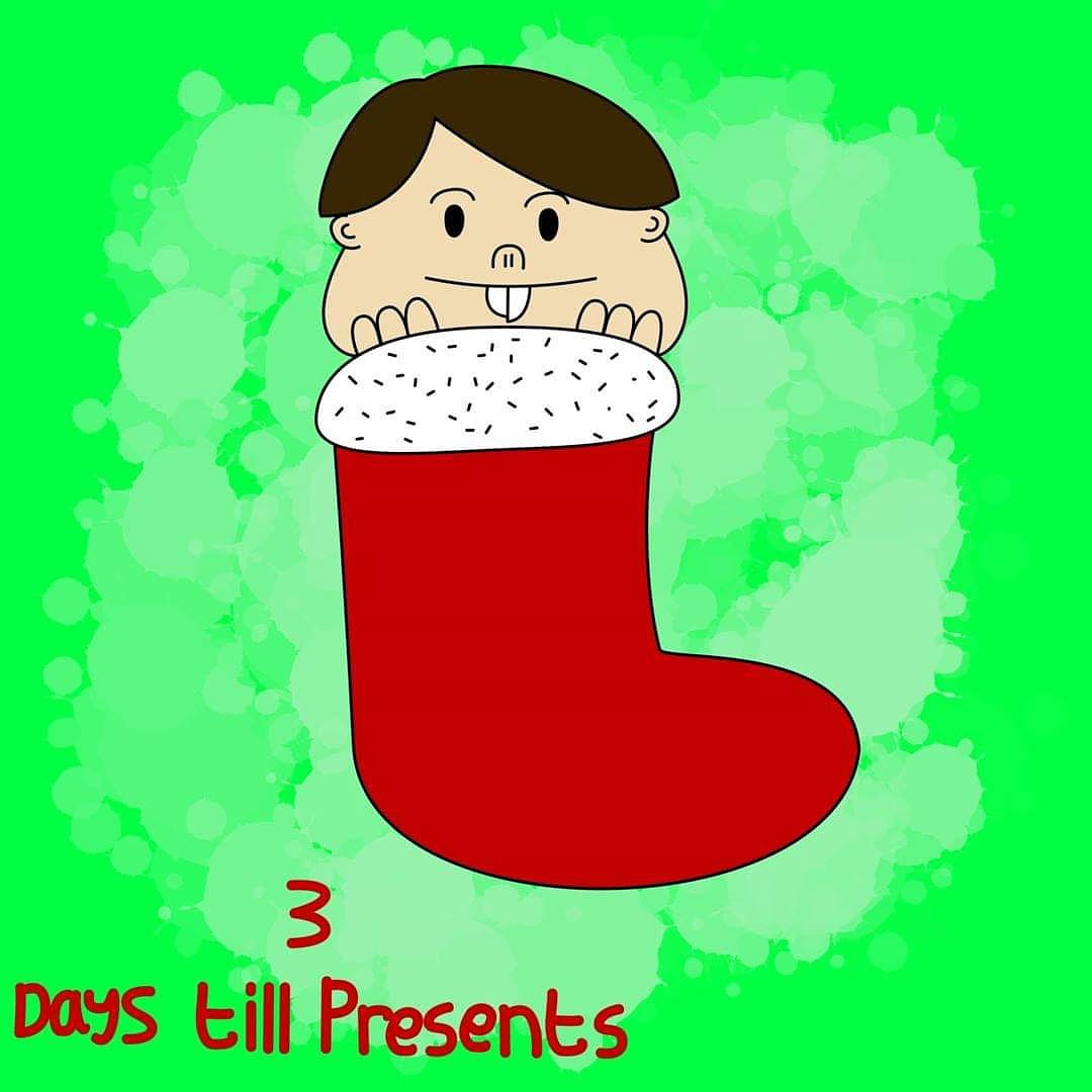 NewWorldStudio2's tweet photo. Remember kids don't peek at your presents or do. #xmass #christmas #peekaboo #peek #stockings #3days #toonboom #digital #digitalart https://t.co/CtPDAkamYi