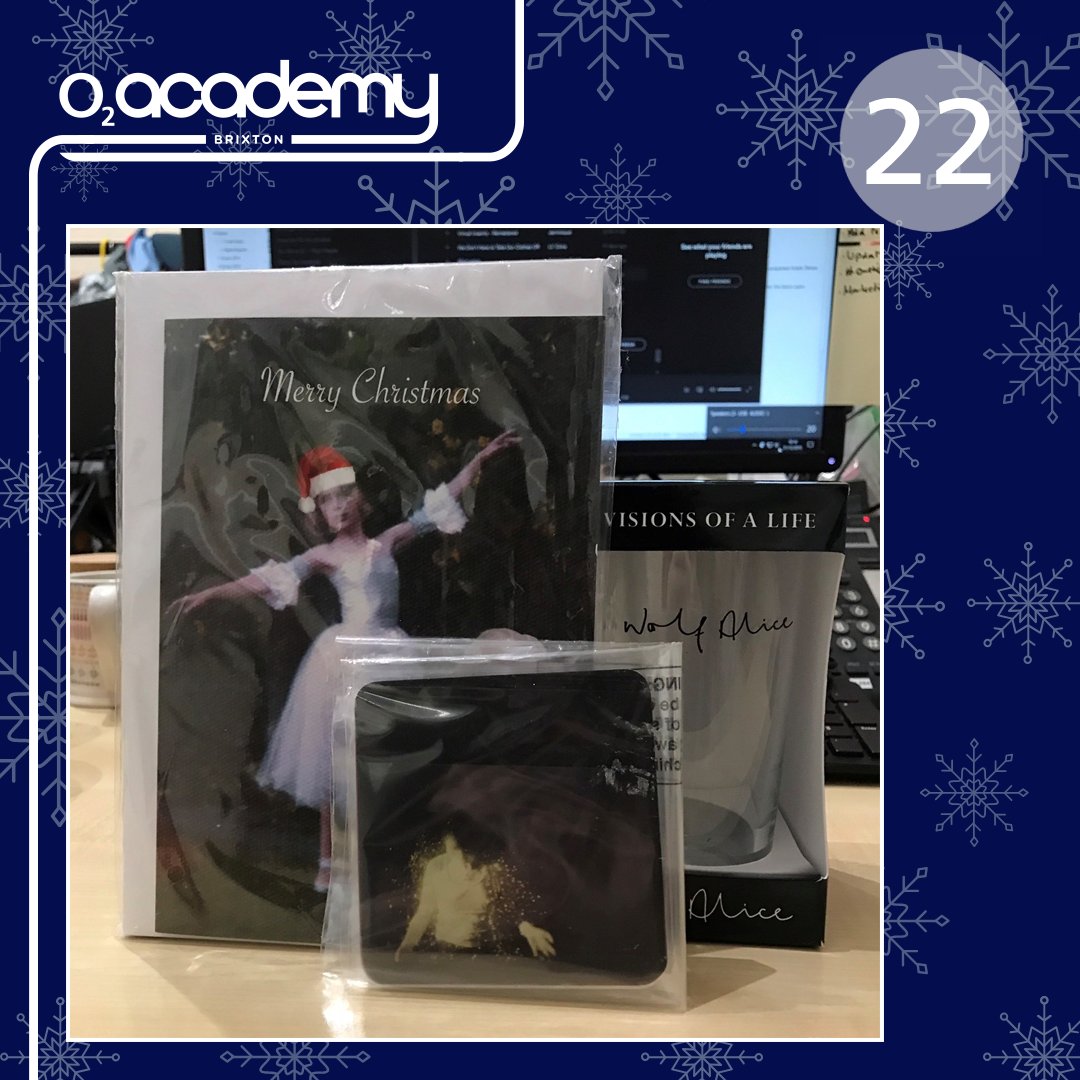 O2AcademyBrix's tweet photo. 🎁 #MerryBrixmas18 DAY 22 🎁
To celebrate our two Christmassy nights with @wolfalicemusic, RT &amp; Follow to win these goodies! Some Christmas cards, a pint glass &amp; beer mats. Cheers 🍻
Ends 12pm 23/12, https://t.co/YA3whzVnQC https://t.co/IMUSmKujp4