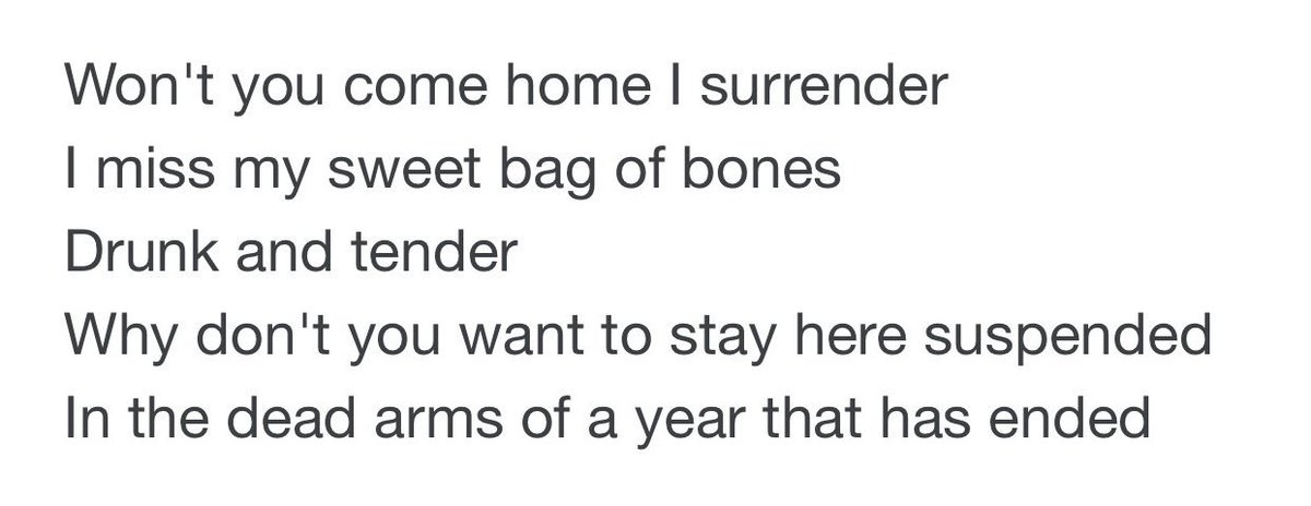 sweet bag of bones