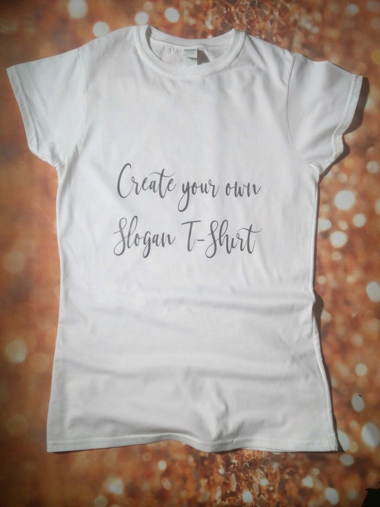 USDesignTShirts's tweet photo. eBay: CREATE YOUR OWN SLOGAN T-SHIRT!! Personalised, customised T-Shirt Womens, NEW https://t.co/WWlKzMCSqL https://t.co/YX4mKCQHrh