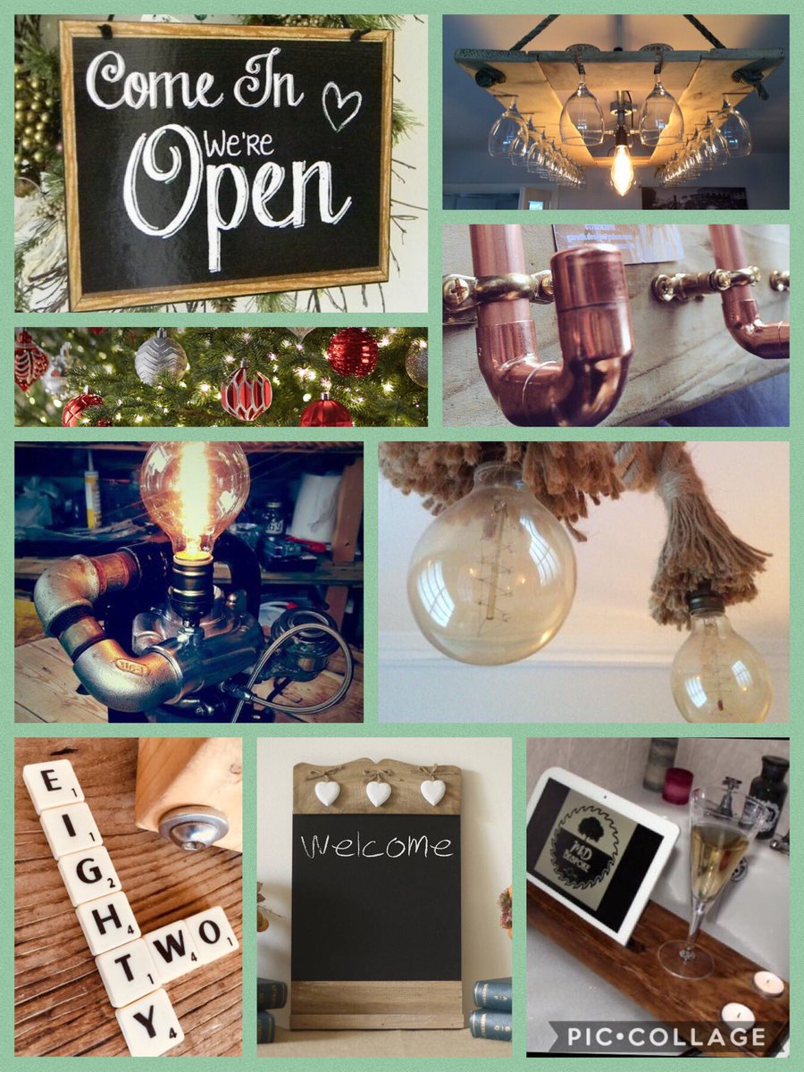 gareth_fulbrook's tweet photo. Busy preparing the last of our Christmas orders. We are open until 5pm today, pop by and see us to pick up a last minute Christmas gift #bespoke #lightingdesign #furnituredesign and accessories 🎄🎁 https://t.co/Uy487q0dGA