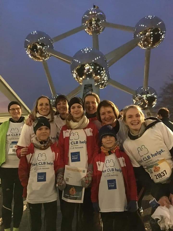 SGrielens's tweet photo. CLB'ers lopen de warmathon. Veel warme kilometers voor de collega's in Gent vandaag. https://t.co/P2s9f0Vf7m