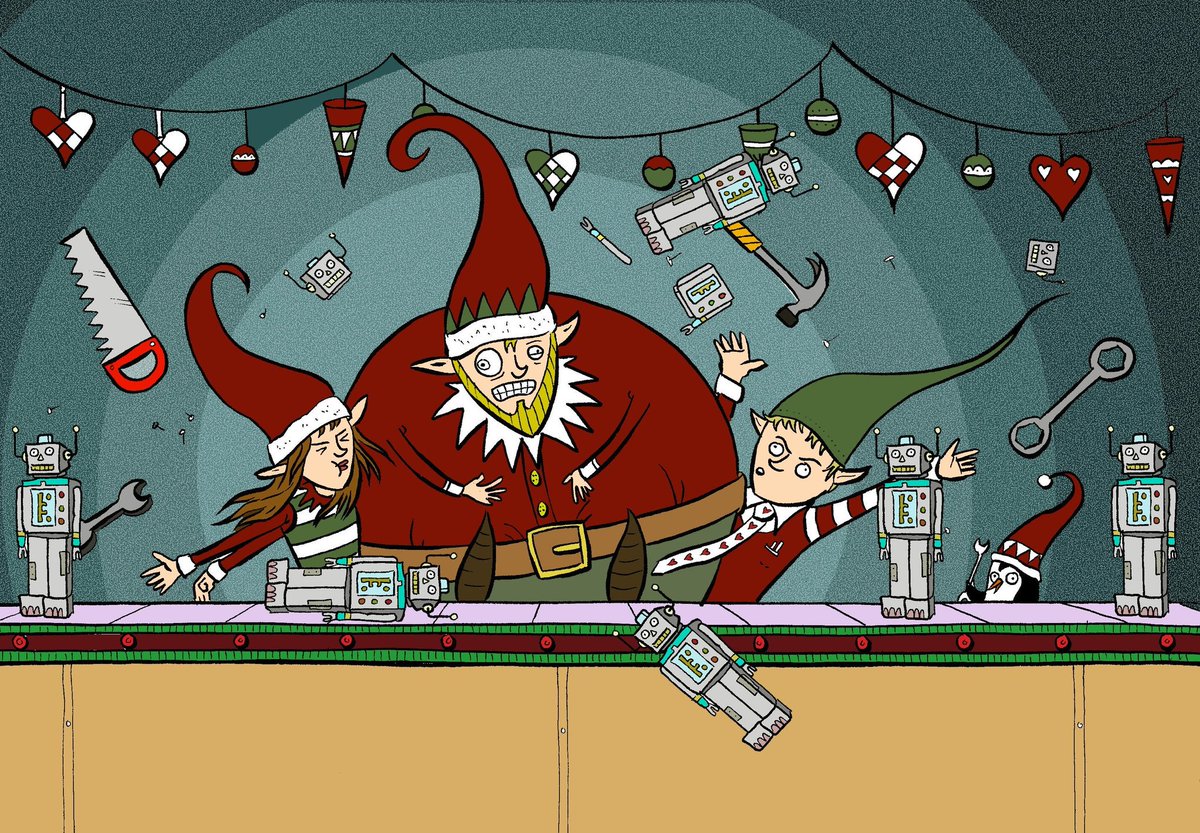 Badlydoodled's tweet photo. Seems like a good day for my #elfloon
#animaloon_collective @Animaloonies
#elf #christmas #MerryChristmas #christmaself https://t.co/101gD8lBiP