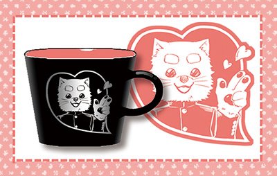 同じく新刊セットにお付けする大きいサイズのスープマグカップです。絵柄はハロ先パイというもはや何が何だか以下同文