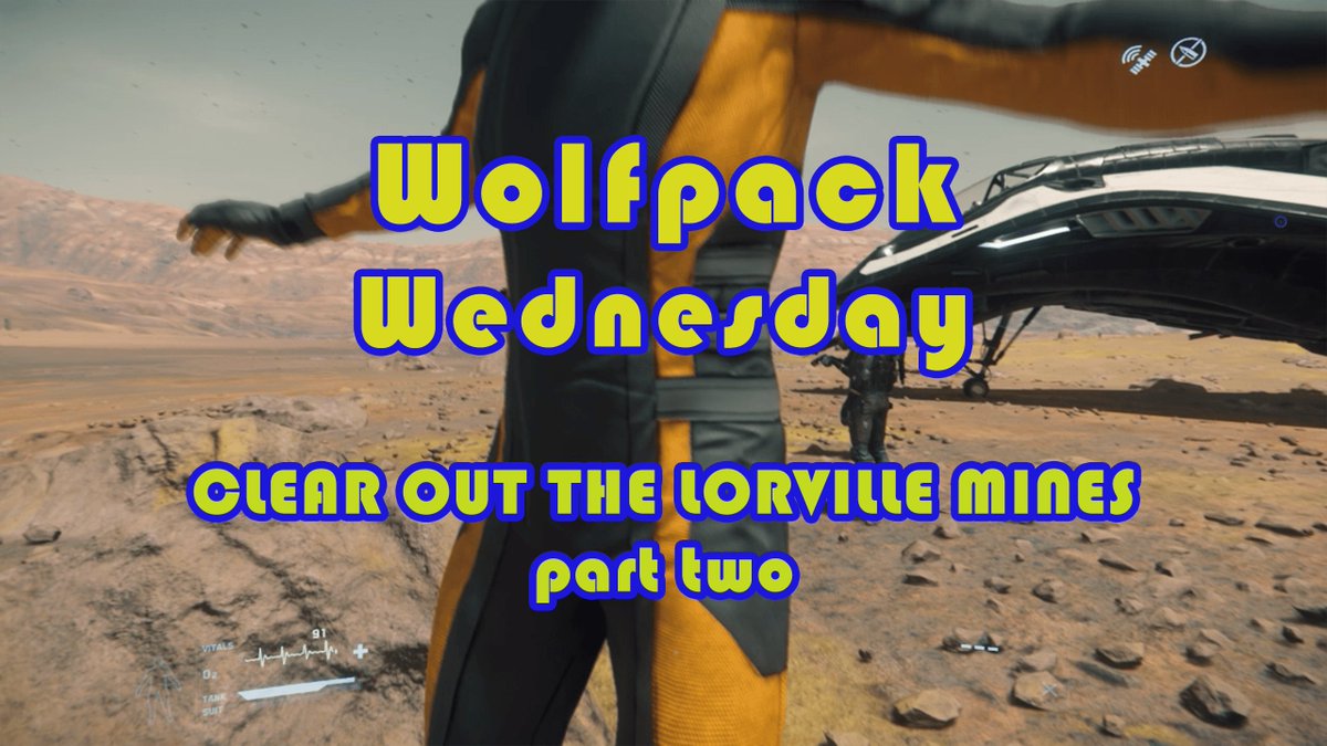 Hey #TGwS! Come check out @WolfLarsenSC's #WolfpackWednesday fun Clearing Out the Lorville Mines! (part 2 of 2) youtu.be/DMzV6AHUHbI