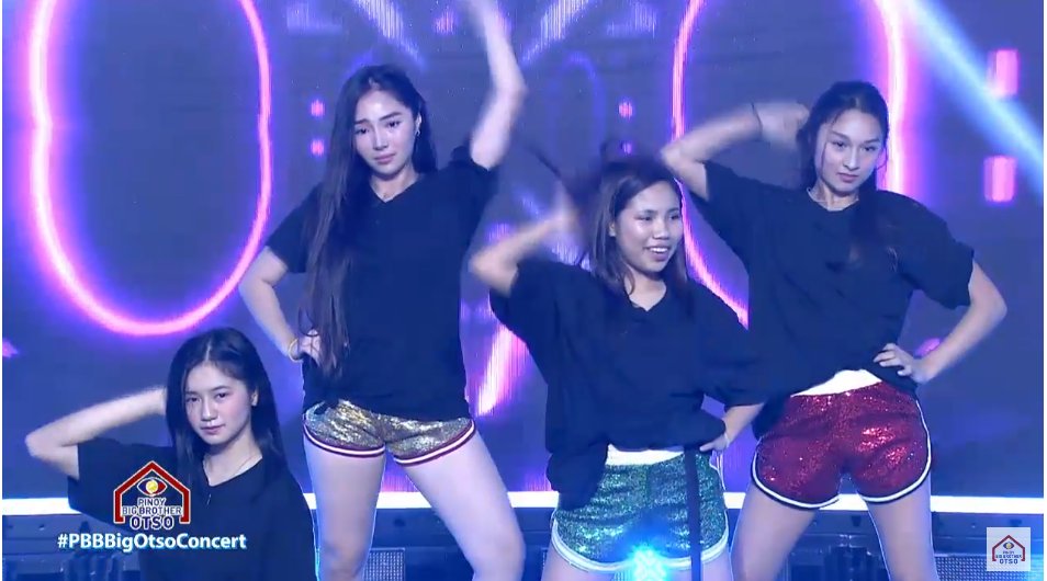MiyawakiNayeon's tweet photo. Blackpink in PBB area!
Kaori as Jennie
Missy as Jisoo
Lie as Rose
Reign as Lisa

#GoodLuckKAORHYS

 #PBBBigOtsoConcert https://t.co/Qi65Lb6IRp