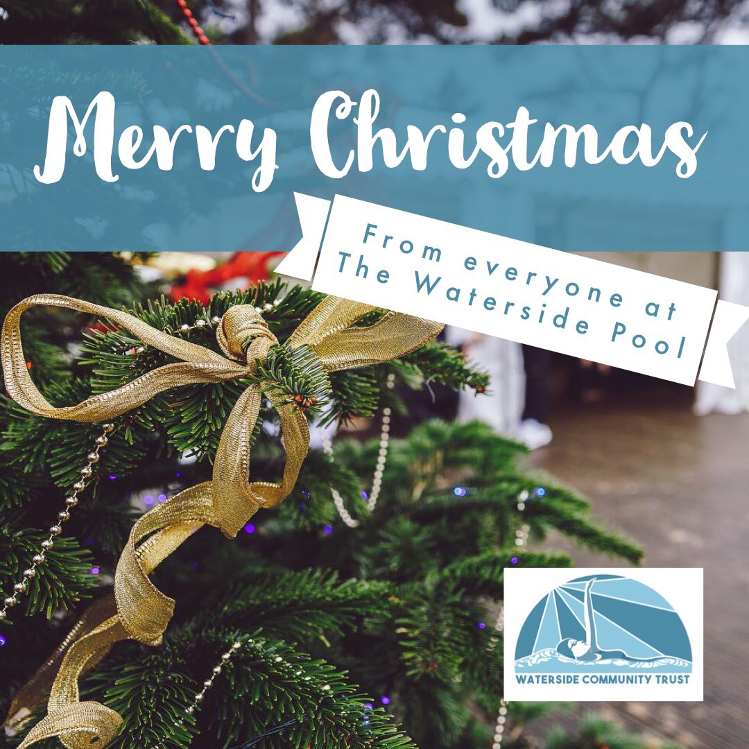 Merry Christmas from all of us at The Waterside Pool ! Thank you to everyone who has supported us this year &amp; we hope you have a fun &amp; happy time over Christmas. 🎅🏻🎄

Over the festive period our pool will be closed from the 23rd December until 7th January. 

See you in 2019 ! 🎉
