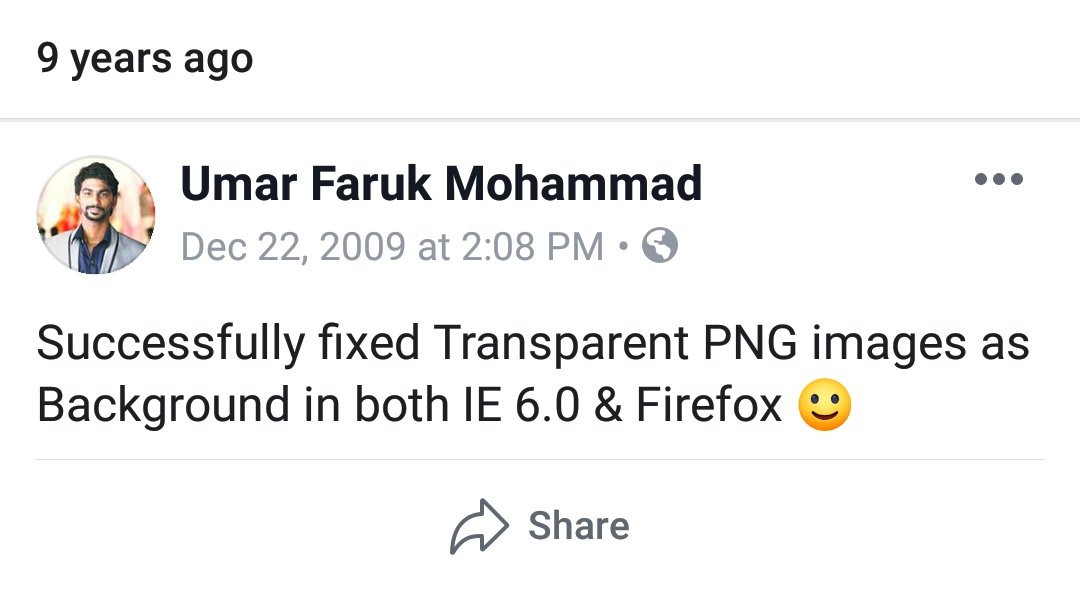 UmarfarukM's tweet image. That struggle was real. 9 years ago today. 

#DeveloperProblems