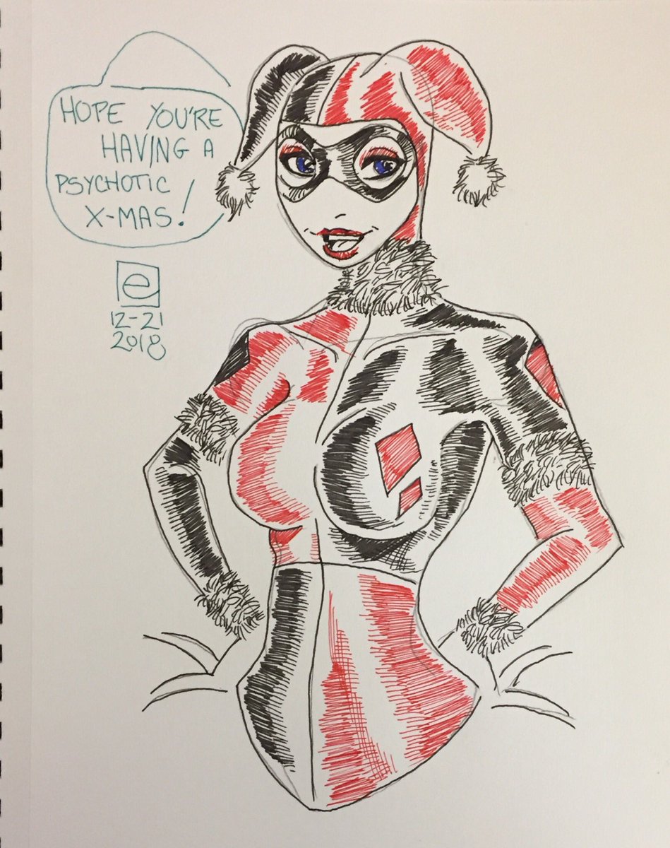 ArtistKytten's tweet photo. It’s @KallieKoxxx bday today! Here’s a sketch of her as #HarleyQuinn to celebrate! #HappyBirthday #KallieKoxxx #pornstar #trans #Tgirl #tgirlporn #porn #harleyquinncosplay #art https://t.co/WTveSipLFY