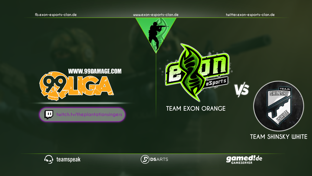 eXon_eSports_'s tweet photo. Es wird wieder Zeit für @csgo_dev!🙆 Unsere Jungs von #eXonOrange sind im Downsizeleague Adventsturnier phänomenal mit 16:0 und 2x 16:1 durch die Gruppenphase marschiert und stehen nun gegen #ShinskyWhite in den #Playoffs🔥

🏆 #DSL 
⏰ 22.12, 15:00Uhr 
📺 https://t.co/FPw3ylj6dr https://t.co/5UoppN9MmP