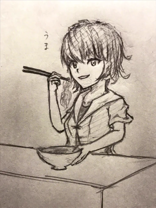 日常落書きシリーズ#7
『ラーメン』
#絵描きさんとつながりたい #糸会 