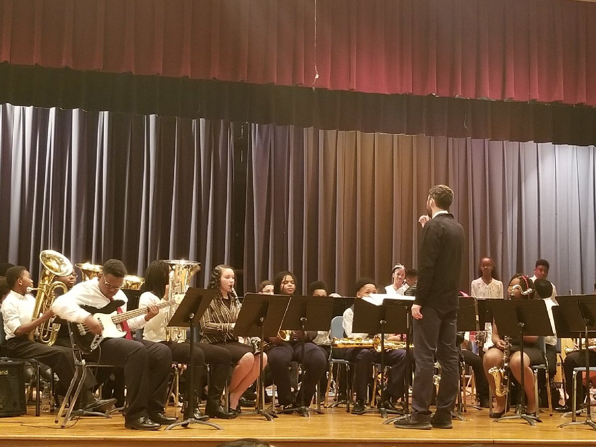 VarinaBand's tweet photo. ICYMI - Great job at the Winter Concert Band, Choir, and Orchestra @JohnRolfeMS - Mr. Cauley is doing a great job! https://t.co/aHmQsVZguG