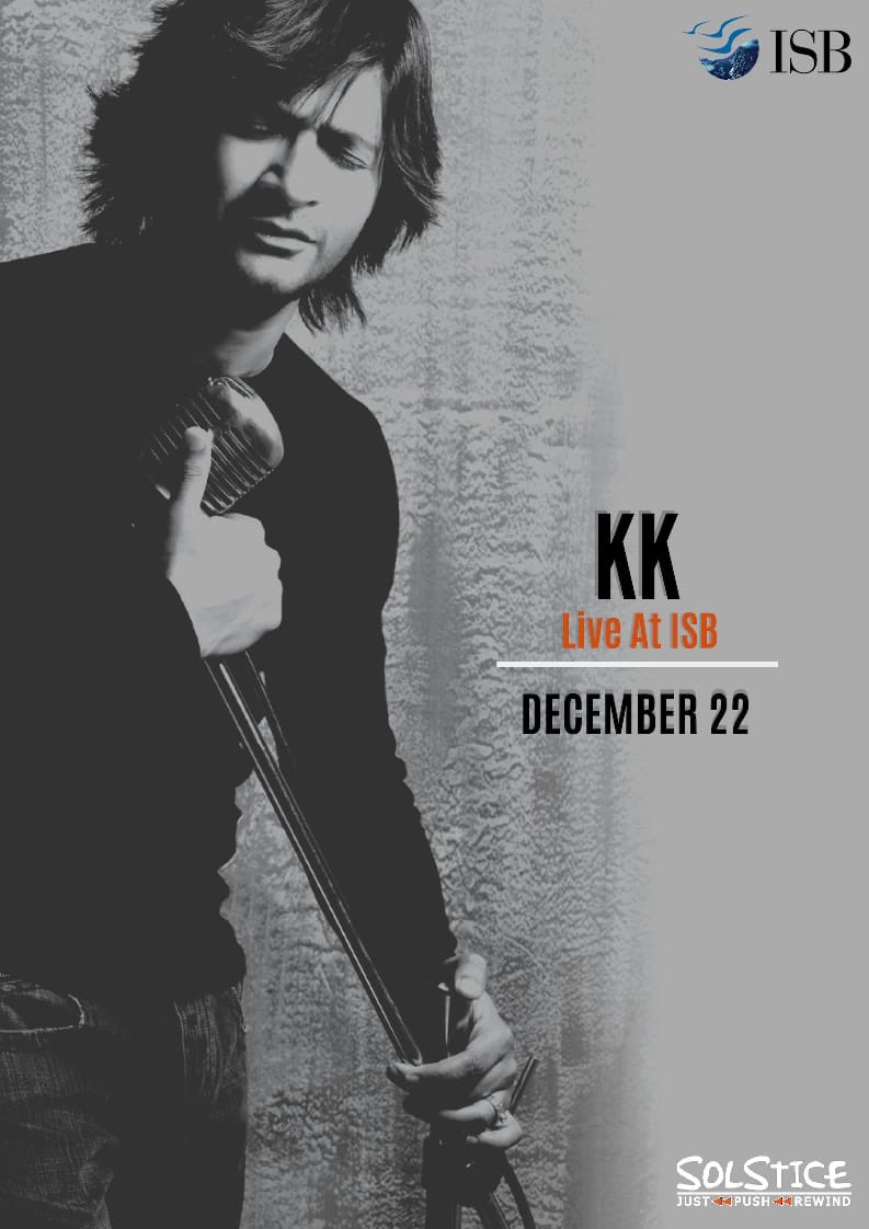 Ojasonthego's tweet photo. @K_K_Pal performing live at @ISBedu Hyderabad
22nd December 2018.
#Kklive #IsbHyderabad #OjasOnly #TeamOjas #Live #IndianMusic #Artist #Hyderabad #OjasEntertainment https://t.co/w1Tf4D9RpA