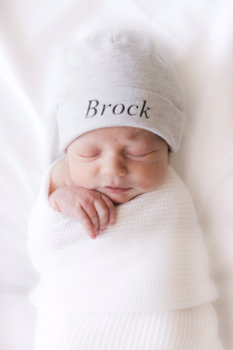 Introducing baby Brock Anthony Stuhrenberg! Born December 16, 2018! 💙 We are so in love!