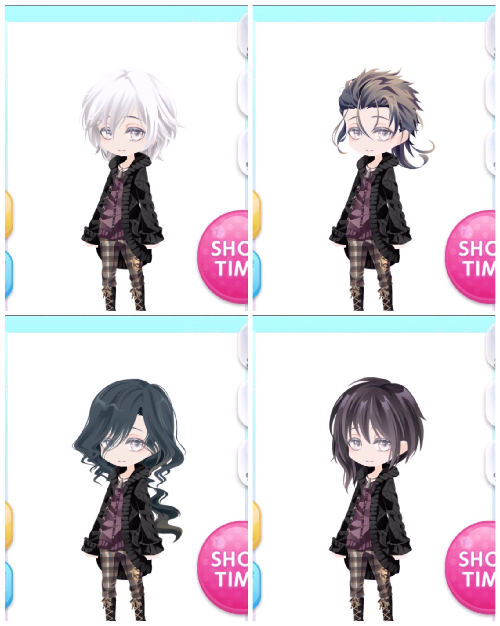 みつ いっそ濃い色の髪型の方が似合う と思って試してみるも 逆に白い目が浮いて微妙 3 なんだこいつ 合わせづらい って思ってたら ここで運命の クロイツのショートヘアがジャストマッチ クロシェじゃないけど わたしがこのおめめに惚れ