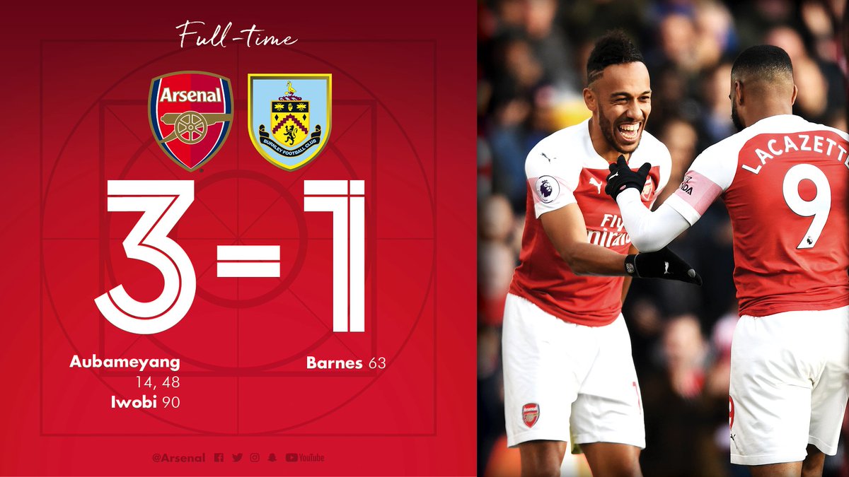 3️⃣ GOALS
3️⃣ POINTS
🔙 ON TRACK

#ARSBUR