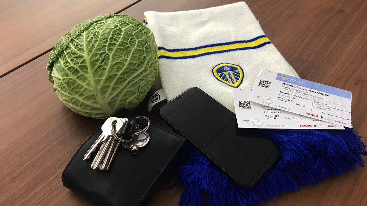 LUFC's tweet image. 🤔 Think we have everything for tomorrow's trip to @AVFCOfficial