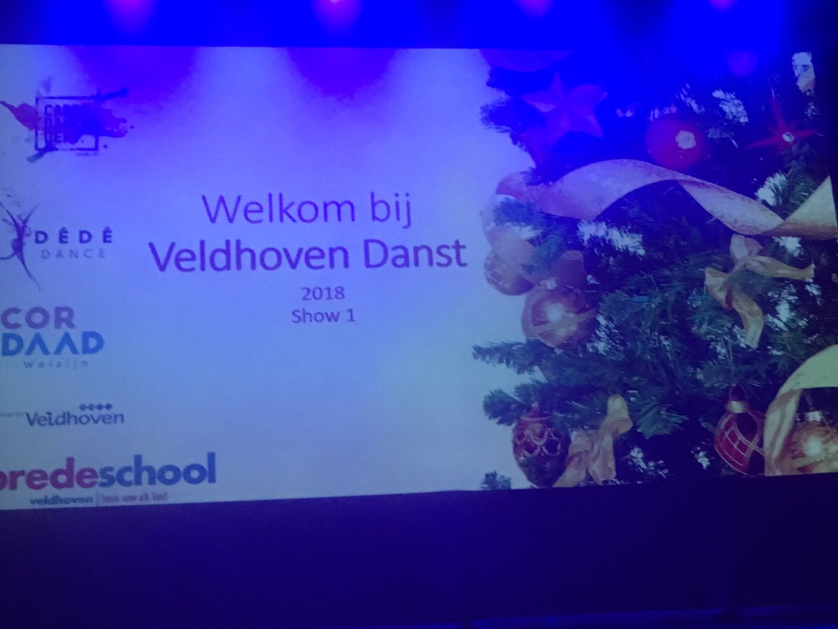 Vanmiddag zat ik op 1e rij <a href="/deschalm/">De Schalm Veldhoven</a> voor #VeldhovenDanst Een mooi initiatief voor de Veldhovense basisschoolkinderen. Ik heb genoten!