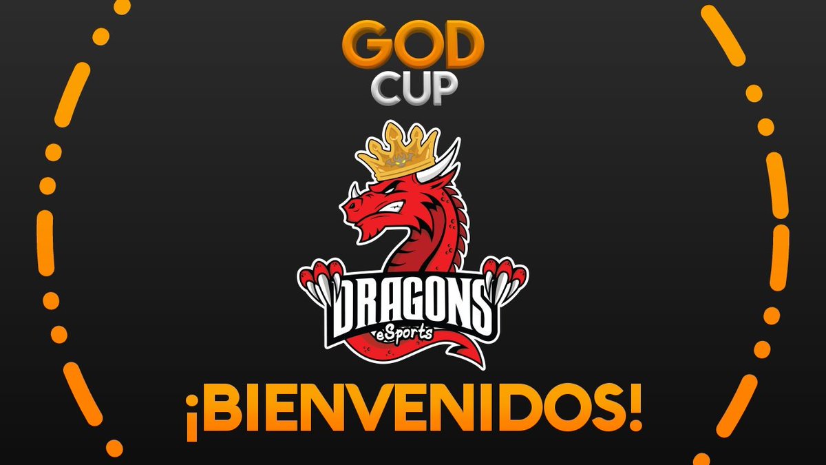 <a href="/GodCupGG/">Gᴏᴅ Cᴜᴘ™</a> | 5° Edición
 
Le damos la bienvenida a #DragonseSports.
Buena suerte!

14/16