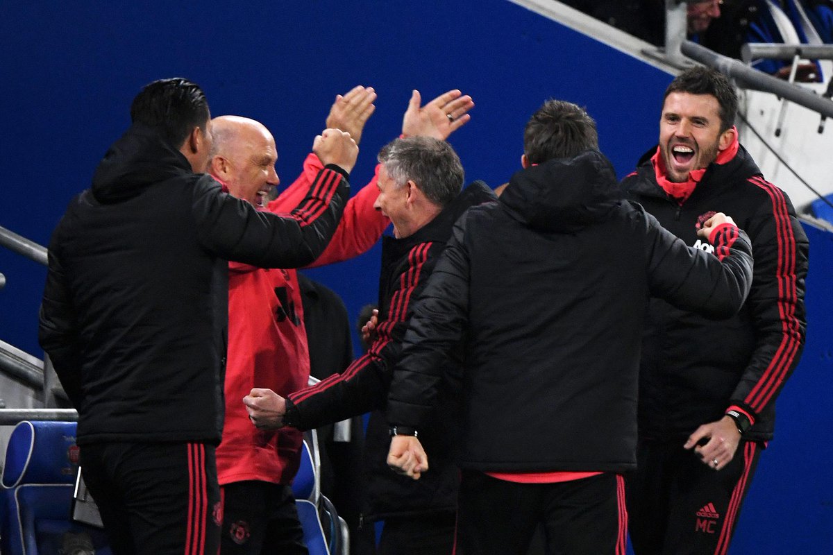 Azizzone_'s tweet photo. On his first day Solskjaer’s United have done what Moyes, Van Gaal and Mourinho failed to do. Score 5 goals. Good job lads👏
#MUFC #ManUtd #GGMU https://t.co/htHoAAL57o