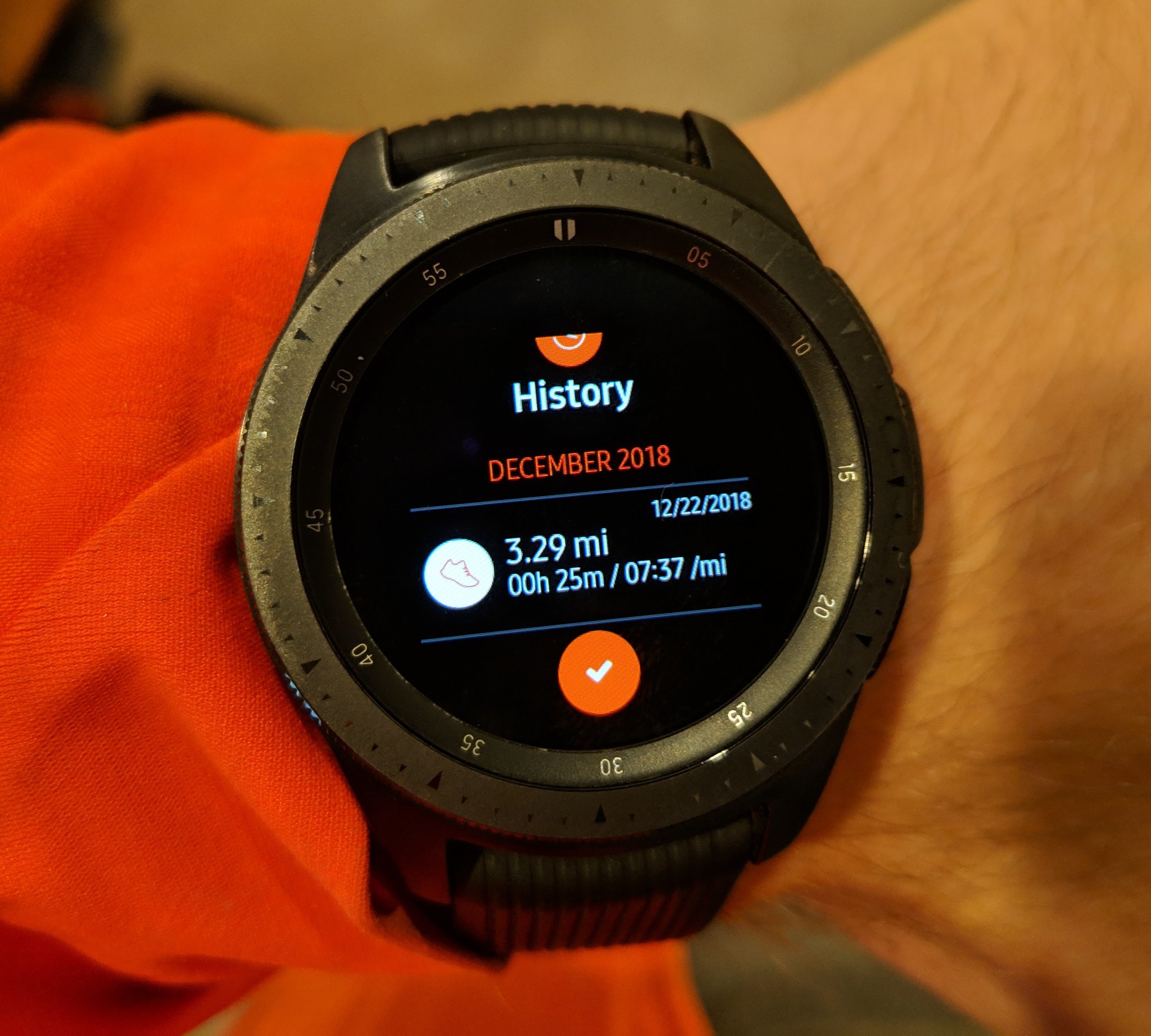 strava on samsung galaxy watch