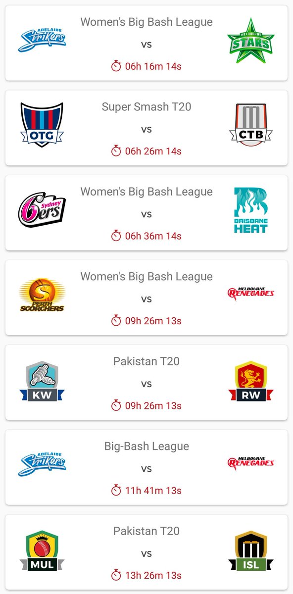 d11_fantasy's tweet photo. Upcoming #Cricket matches #WBBL #PakistanT20 #BBL #SuperSmashT20

Teams will be post 30mins before deadline on our telegram channel https://t.co/tIEx7cNSKh

#Dream11 #ASWvsMSW #OTGvsCTB #SSWvsBSW #PSWvsMRW #KWvsRW #ADSvsMLR #MULvsISL https://t.co/WAh1R3eT73
