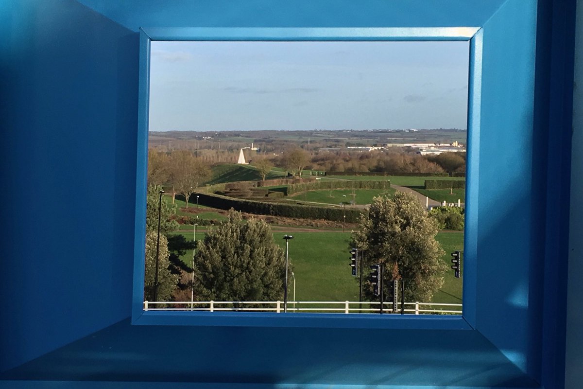 Campbell park from Car park today ⁦<a href="/scenesfromMK/">scenesfromMK</a>⁩ ⁦<a href="/TheParksTrust/">The Parks Trust</a>⁩