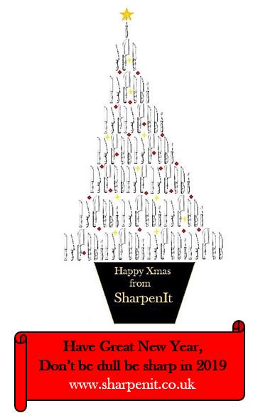 FieldPf's tweet photo. Have great new year, don't be dull be sharp for 2019 #www.sharpenit.co.uk https://t.co/CnTb8jBypi