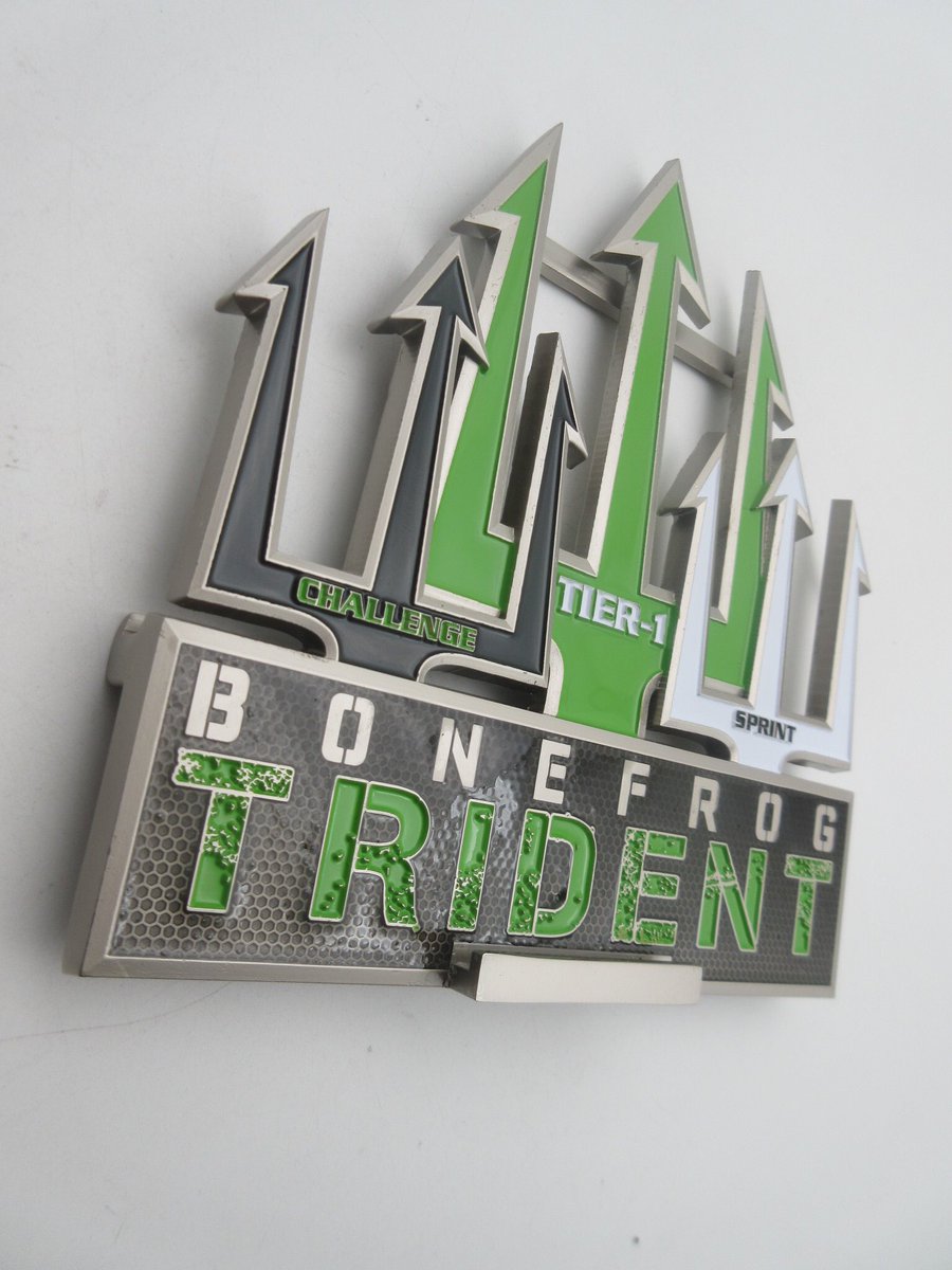 Bonefrog_'s tweet photo. The long awaited BoneFrog 2019 Trident. A definite must have for 2019!! #bonefrog #bonefrogchallenge #bonefrogchallengetraining #ocr #ocrtraining #mudrun #finishermedal #obstaclecourseracing #bonefrogtrident #bonefrog2019 https://t.co/LUMWF06Oi6