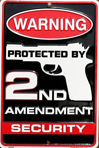 AngelaW93480252's tweet image. #securitysigns Tag City Novelty SP80063 Warning Protected By 2nd Amendment Security Metal Sign, (8 X 12 Inches) dlvr.it/Qv9YdY