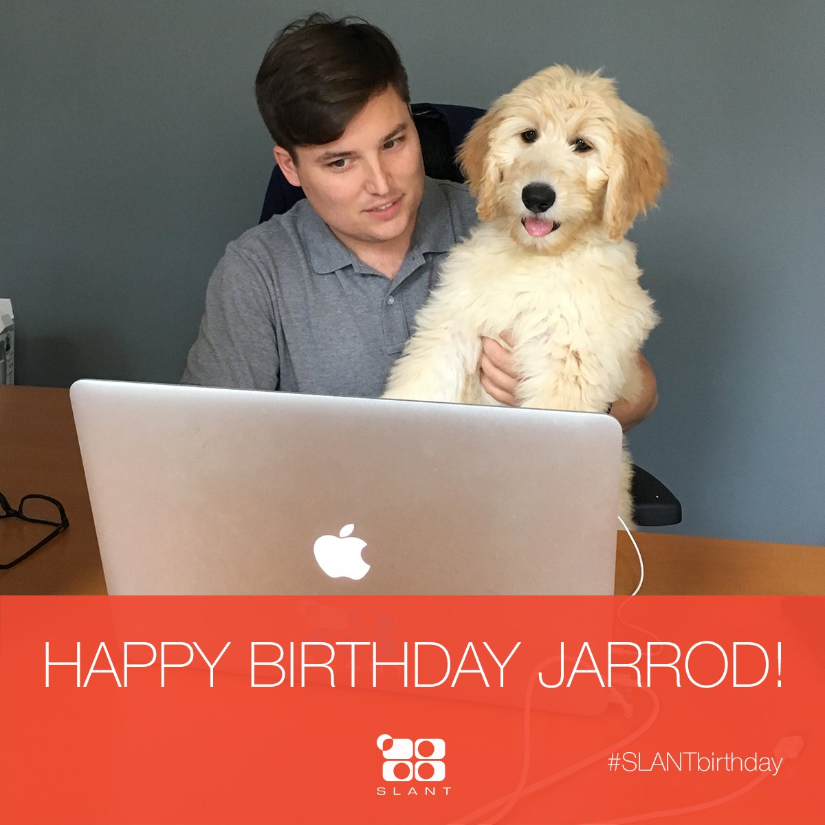 Forget cake &amp; ice cream, this birthday boy deserves Chipotle &amp; champagne! Happy birthday to our favorite doodle-dad, <a href="/JarrodWiggins/">Jarrod Wiggins</a>! Thanks for always lending a helping hand (with work and with any "extra" candy 😉) 

#AgencyLife #Marketing #Branding #GreenvilleSC #CharlestonSC