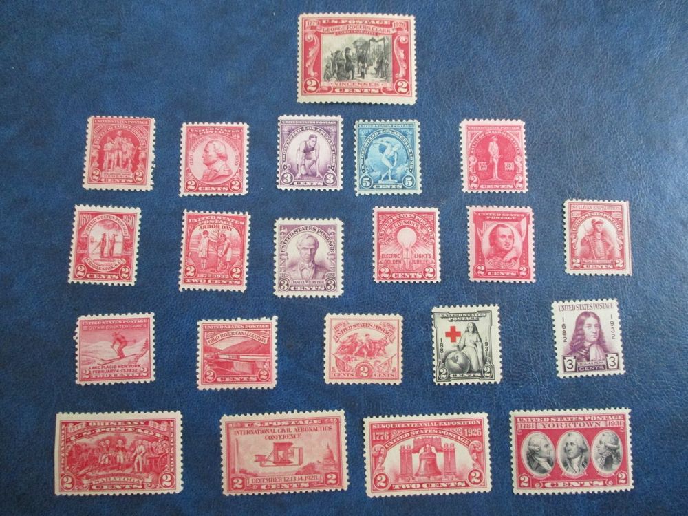 USStampSales's tweet photo. eBay: 1926-1933 Vintage Commemorative Collection (21 count) https://t.co/ykX12NQyI2 https://t.co/o6IeSw5J6y