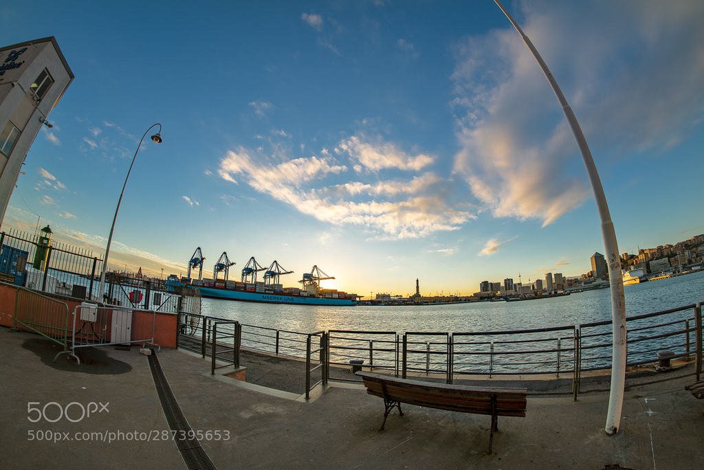 Porto antico (автор фото enricoromanato) #Landscapes