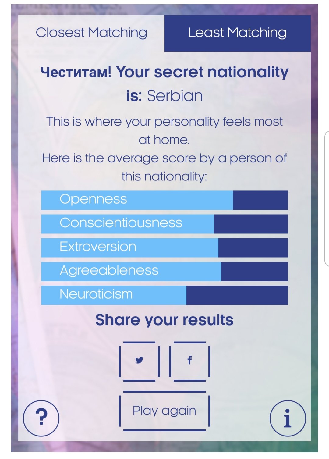 AnimeUproar on Twitter "Took a "what is your secret nationality" quiz
