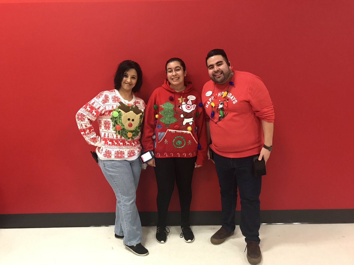 T1805 would like to wish everyone a happy #NationalUglyChristmasSweaterDay <a href="/Vince_Cabias/">Vince Cabias</a>
