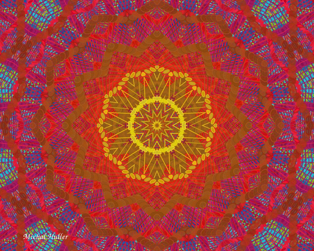 hullerm's tweet photo. Happy Holidays! #KaleidoSaturday #kaleidoscope #Mandala #spirituality #generative #art https://t.co/E2PlCKR7H6