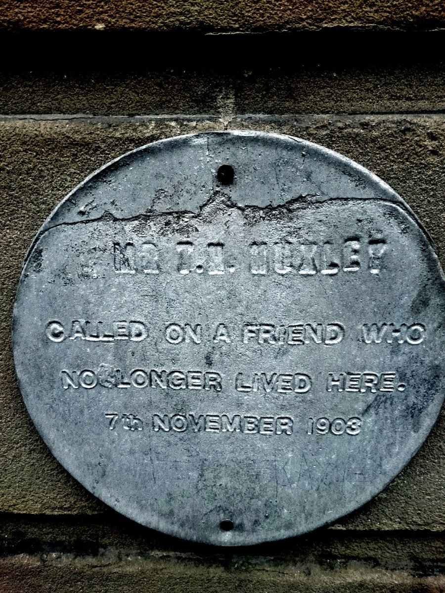 TimmytheTeeth's tweet photo. An interesting 'blue' plaque from Clayton Street https://t.co/wkjDUsUTn2