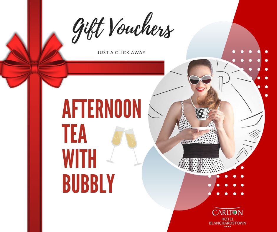 Gift Vouchers Available Online.
Enjoy a wonderful afternoon in our Foyer or Lounge with a wonderful Afternoon Tea with Prosecco for Two.
carltonhotelblanchardstown.com/en/gift-vouche… #CarltonBlanch #GiftVouchers #Christmas #GiftIdeas