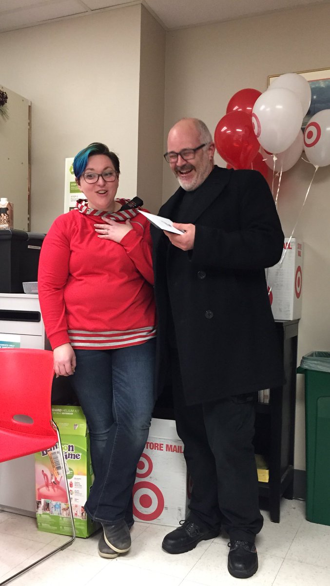 Work, Win, Give! Our winner for T-0696 was DEAN! He won a $500 giftcard for himself and a charity of his choice. He wants to give the charity giftcard to a Center for Homeless Trans Youth ❤️ #t0696 #burlingtontarget #workwingive #seasonofgiving
