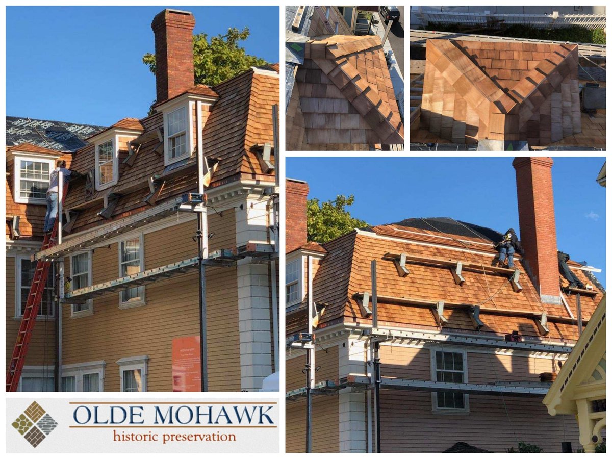 OldeMohawk's tweet photo. Traditional #roofing and gutter systems are our specialty. Call 877.622.8973 today for your free consultation. Learn more at https://t.co/soZhtW0OMb
#historicpreservation #architecture #boston #restoration #restoration #copper #slate #portsmouthnh https://t.co/Aj6Umo20FK