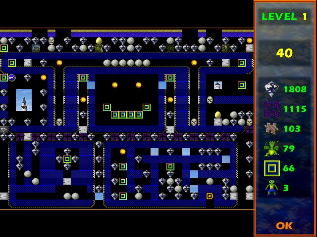 superiorint's tweet photo. ☀ New release today: Repton's Journeys for the PC Windows version of Repton 2.  Nine full 20-level scenarios ranging from relatively easy to very challenging!  Please see https://t.co/l28cUA0cqG for details. #repton #gamedev #indiedev https://t.co/IDfy4sK2PJ
