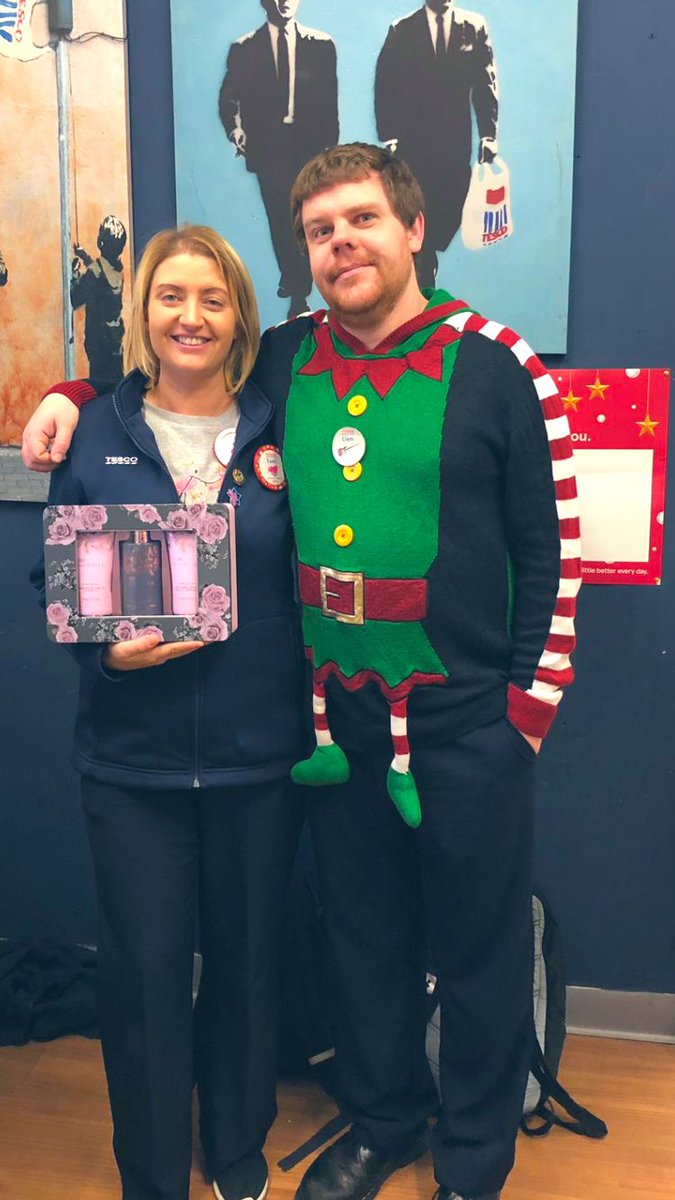 Well done tami for winning most improved colleague of the year very proud of you and looking forward to you starting your new position in jan!!! #happyteam #OneTeam #tesco @izablizzie @nabby78