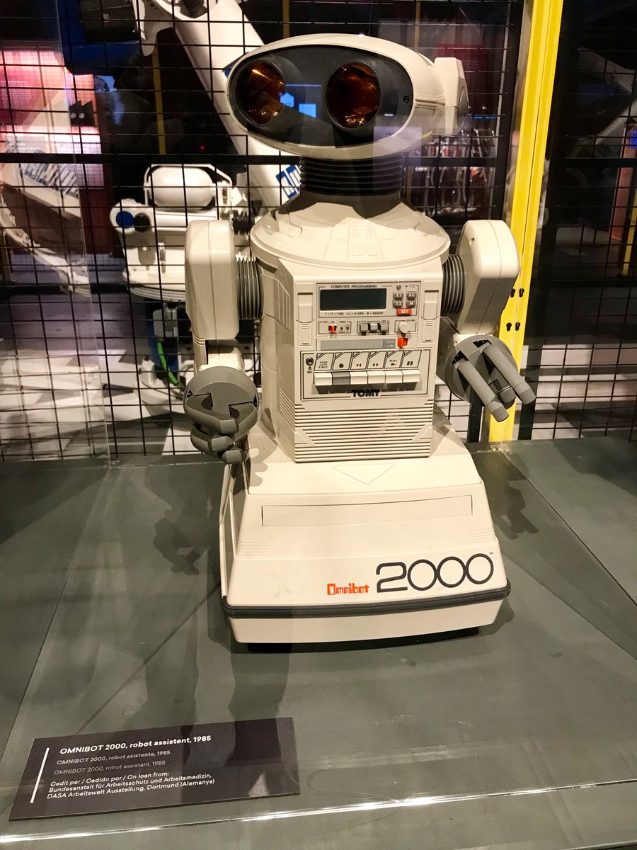 SCADALIA's tweet photo. Expo robótica Cosmocaixa #cosmocaixa #robotica #AI https://t.co/dOVGgxbNob