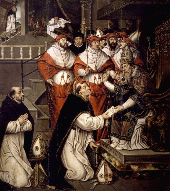 Resultado de imagen de frailes dominicos como inquisidores