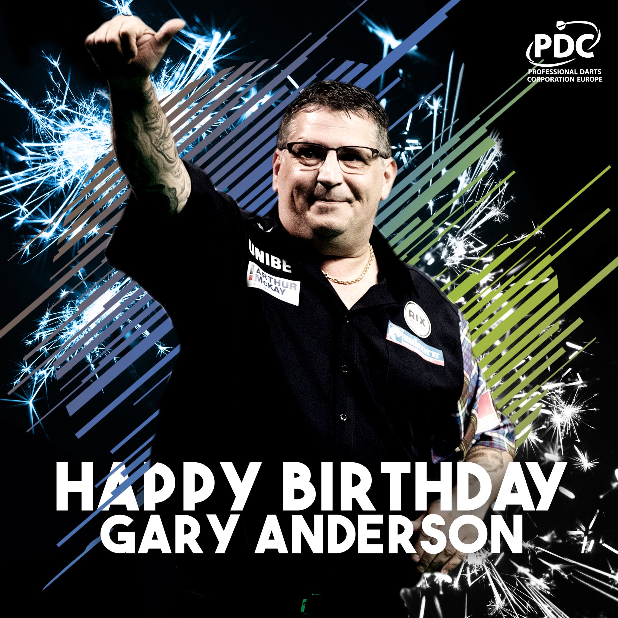 Happy birthday Gary Anderson. Will Jermaine Wattimena hand out some gifts for the Flying Scotsman later tonight? 