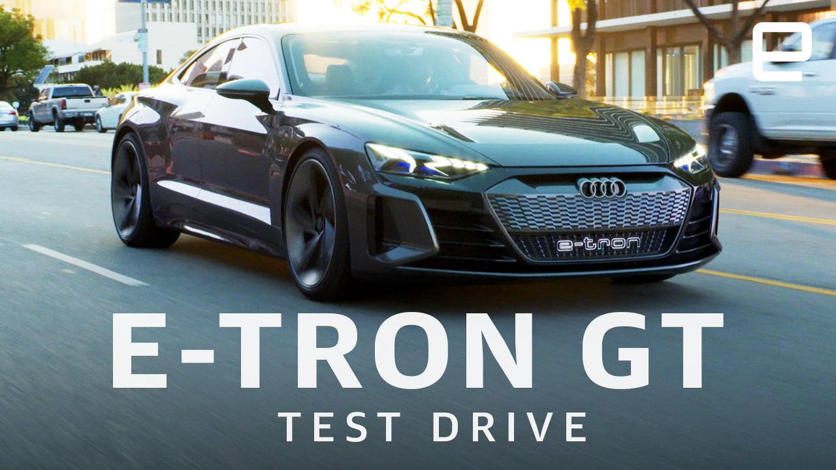 Driving Audi’s beautiful E-Tron GT concept car https://t.co/uKjz5oQzNr