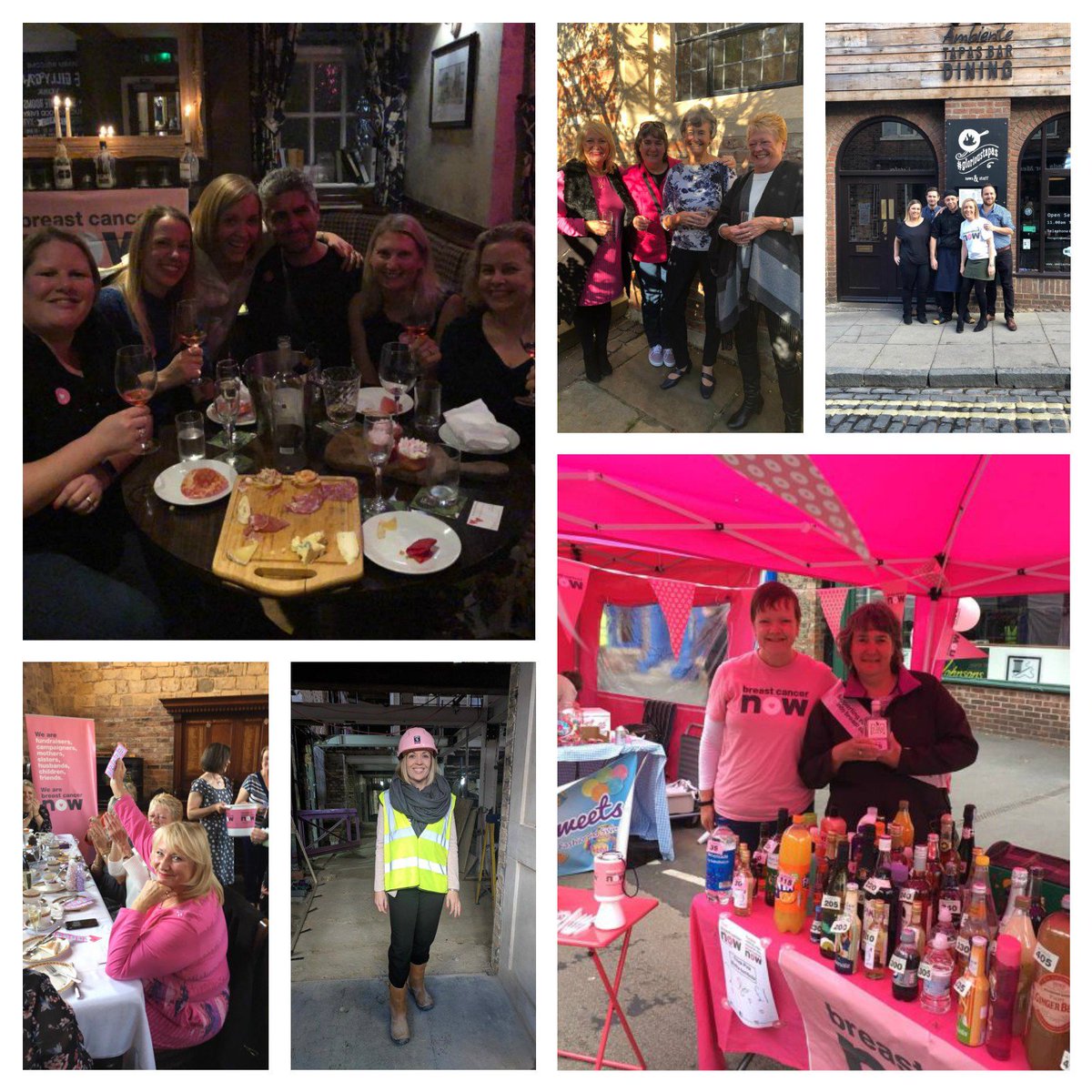 As 2019 approaches, we would like to say a huge thank you to everyone who has helped us raise a fantastic  £6,500 for @breastcancernow this year! Next year marks 10 years since we started as a group and we're busy planning some special event to celebrate...🙌 #thinkpink #york
